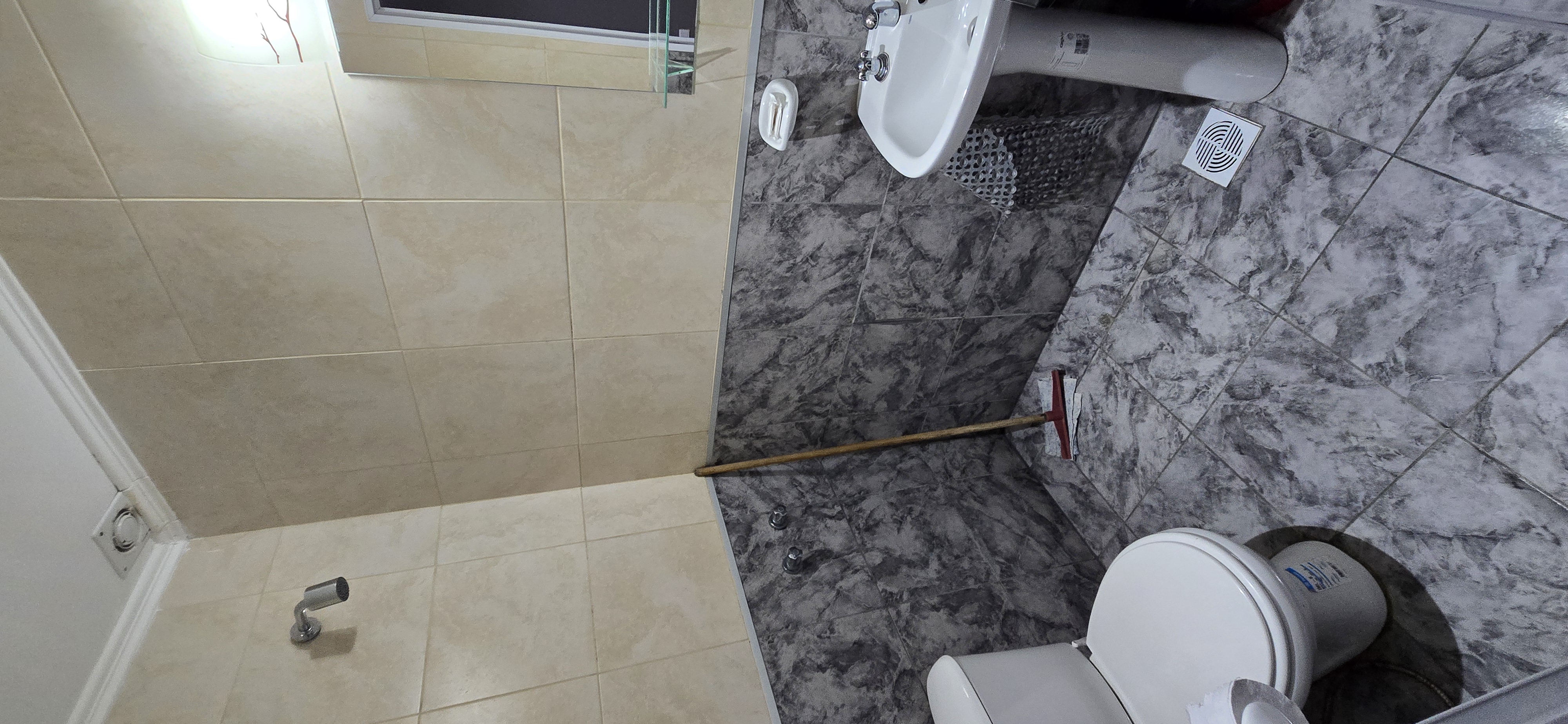 Baño privado con mármol